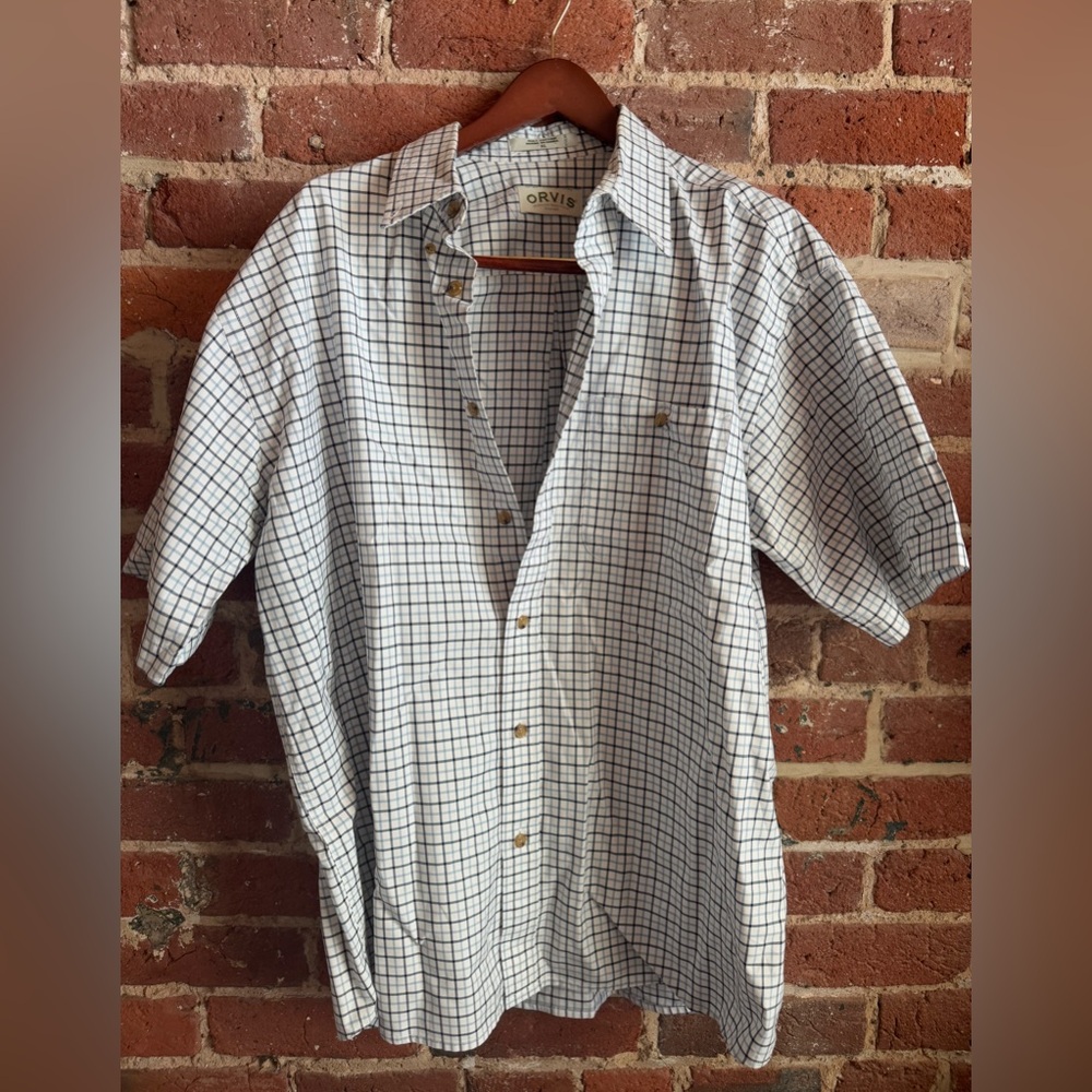 Summertime Orvis button up shirt